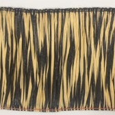 Raffia rojt mix 15 cm  hosszú - BLACK - FEKETE